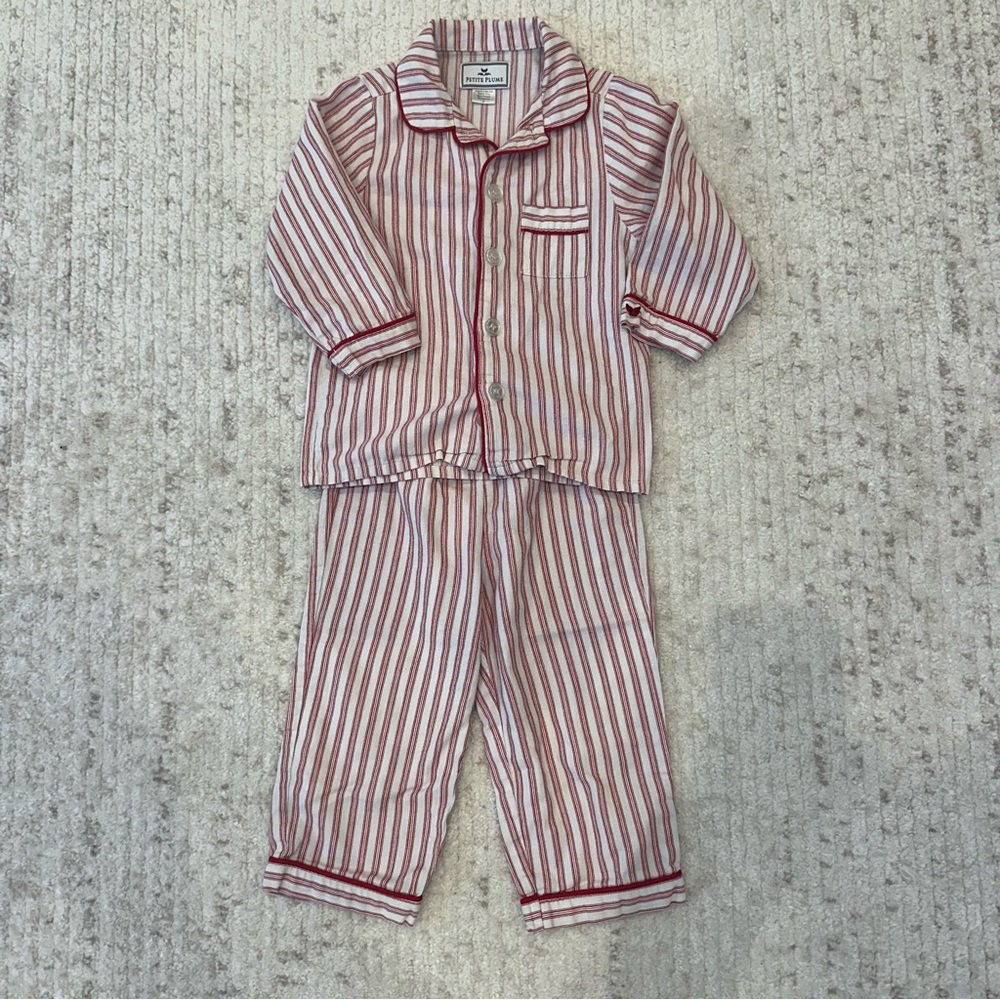 Classic Striped Kids Pajama Set